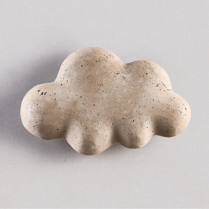 Stone Cloud Wall Light, Hardwired Wall Sconce, detail 7