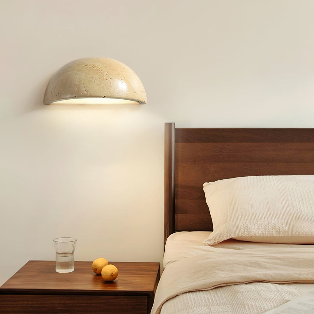Stone Dusk Wall Light, Hardwired Wall Sconce, detail 6