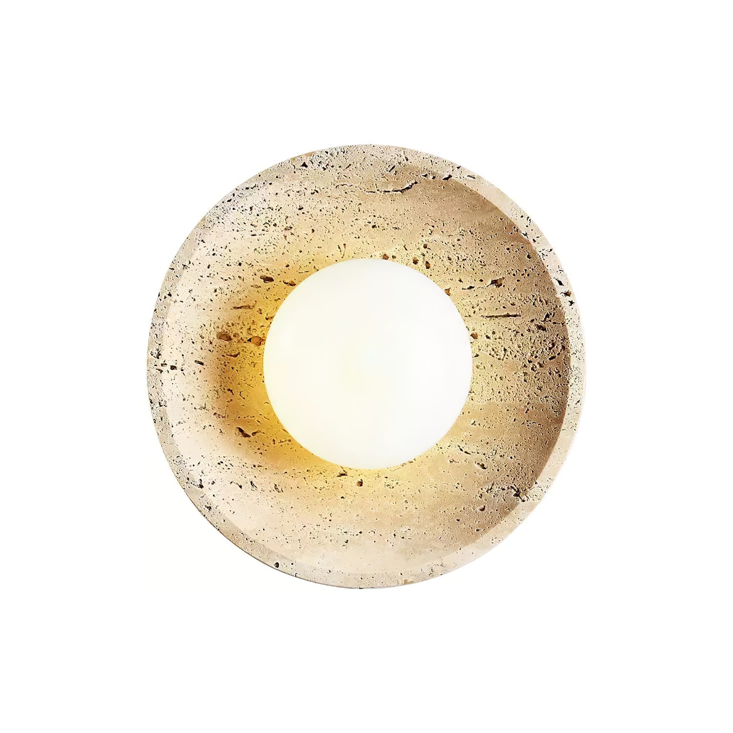 Stone Eclipse Plug-In Wall Light, Plug-In Wall Sconce, detail 9