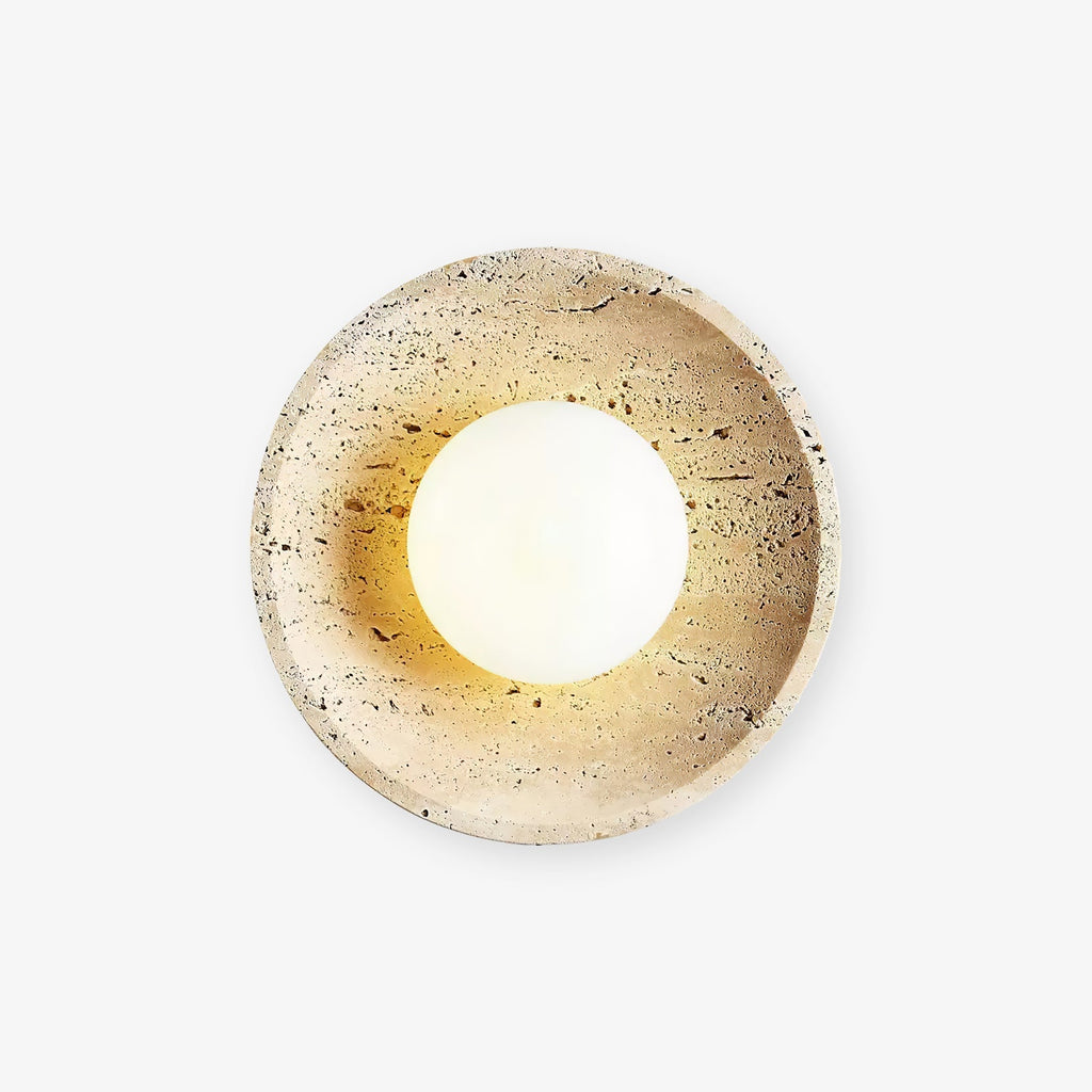 Stone Eclipse Plug-In Wall Light, Plug-In Wall Sconce, detail 6