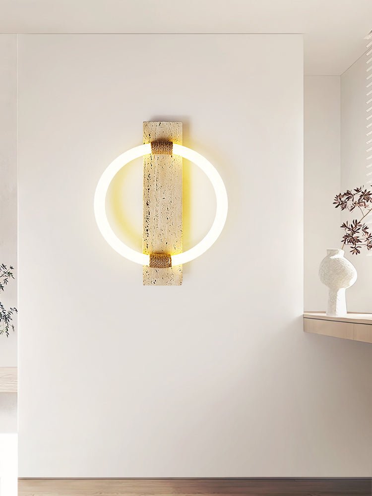 Stonek Wall Light, Hardwired Wall Sconce, detail 9