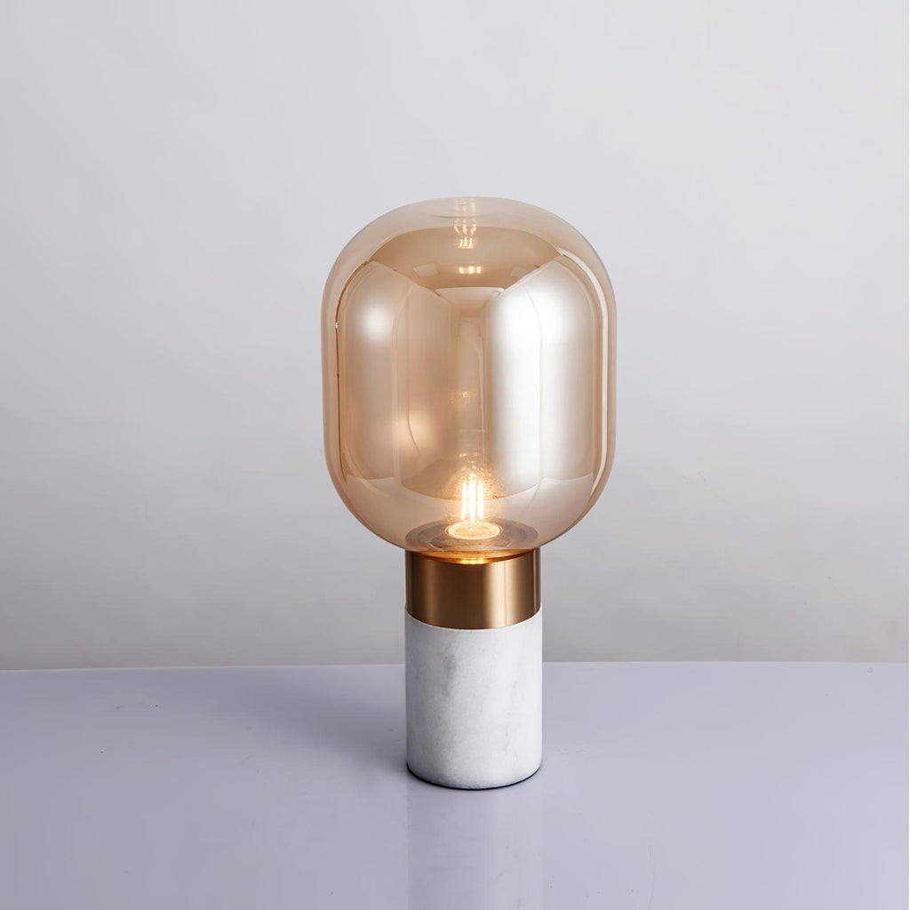 Storm Marble Table Light, Bedside Table Lamp, detail 9
