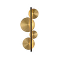 Strate Wall Light, Hardwired Wall Sconce, Stainless steel, Dia 35cm x H 80cm