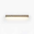 Stravik Wall Light, Hardwired Wall Sconce, Yellow Travertine, L 48cm x W 5cm