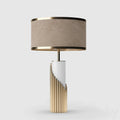 Streamline Table Light, Bedside Table Lamp, Marble, Dia 38cm x H 65cm