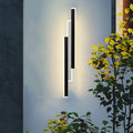 3-Light Combined Linear Wall Fixtures 3-LED Rectangle Bar Exterior Wall Light, Outdoor Wall Light, 28"