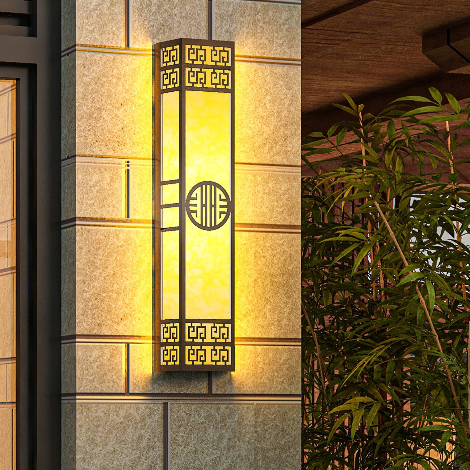 Stripe Exterior Wall Light, Outdoor Wall Light, detail 3
