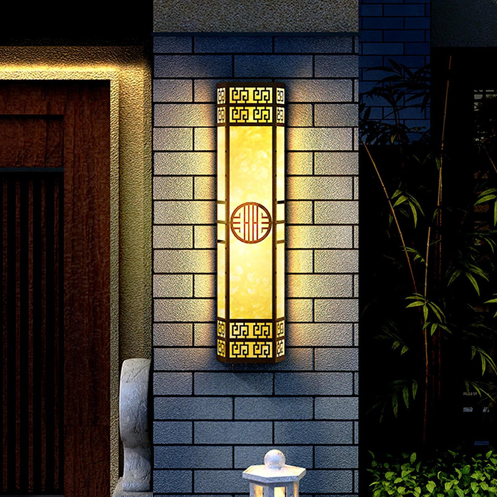 Stripe Exterior Wall Light, Outdoor Wall Light, detail 2