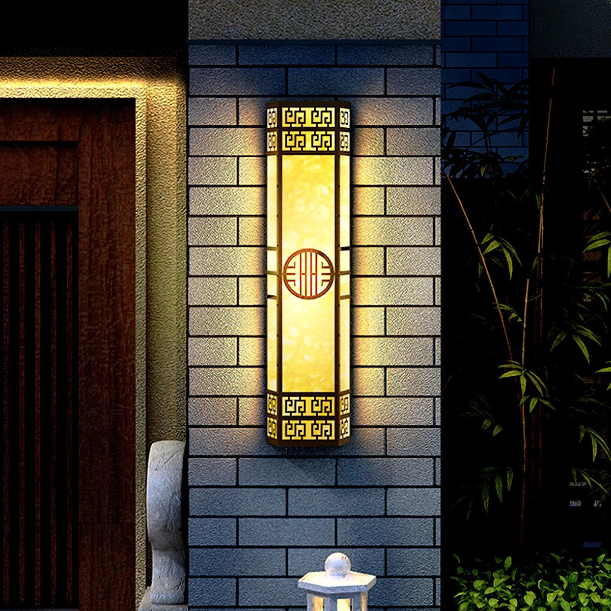 Stripe Exterior Wall Light, Outdoor Wall Light, detail 2