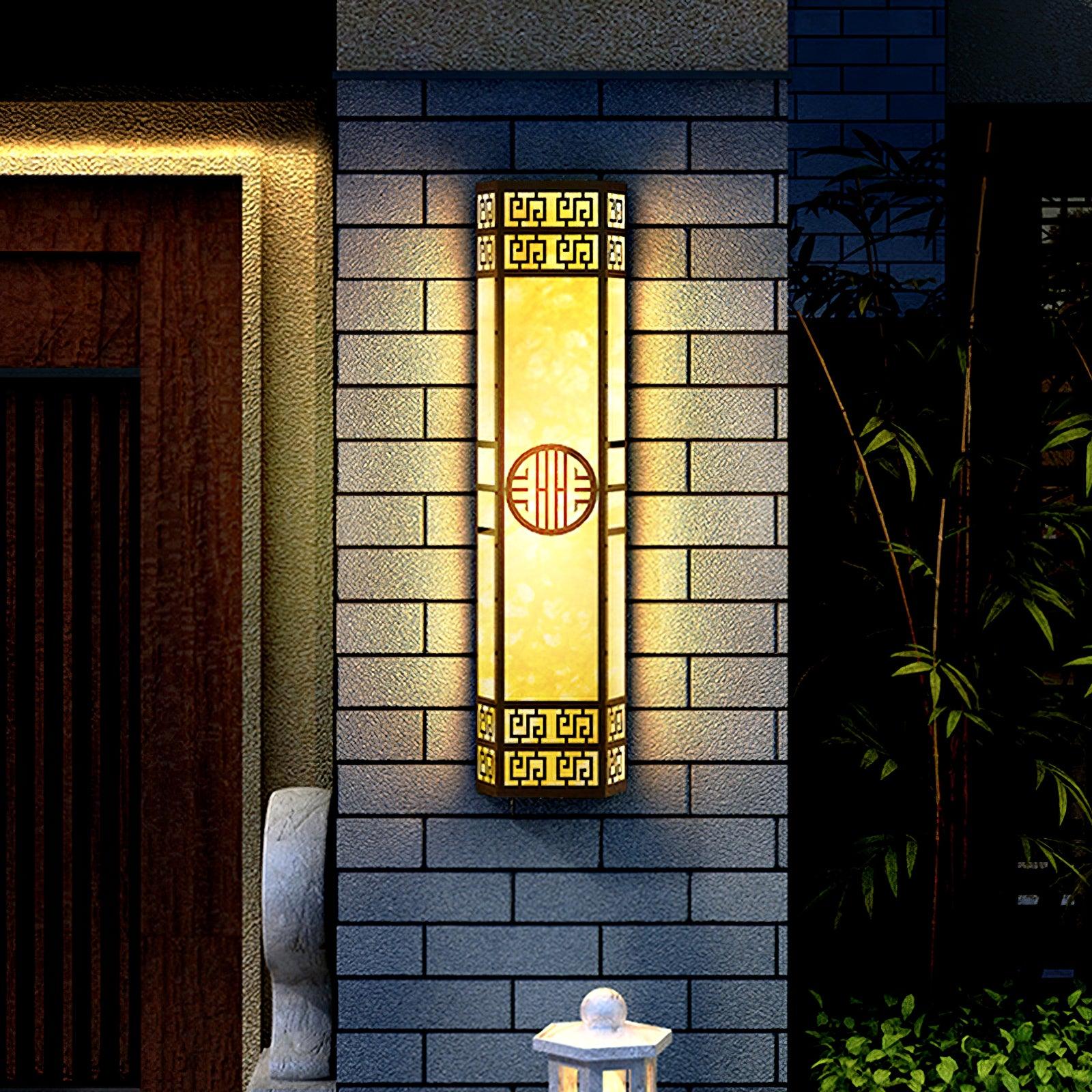 Stripe Exterior Wall Light, Outdoor Wall Light, detail 2