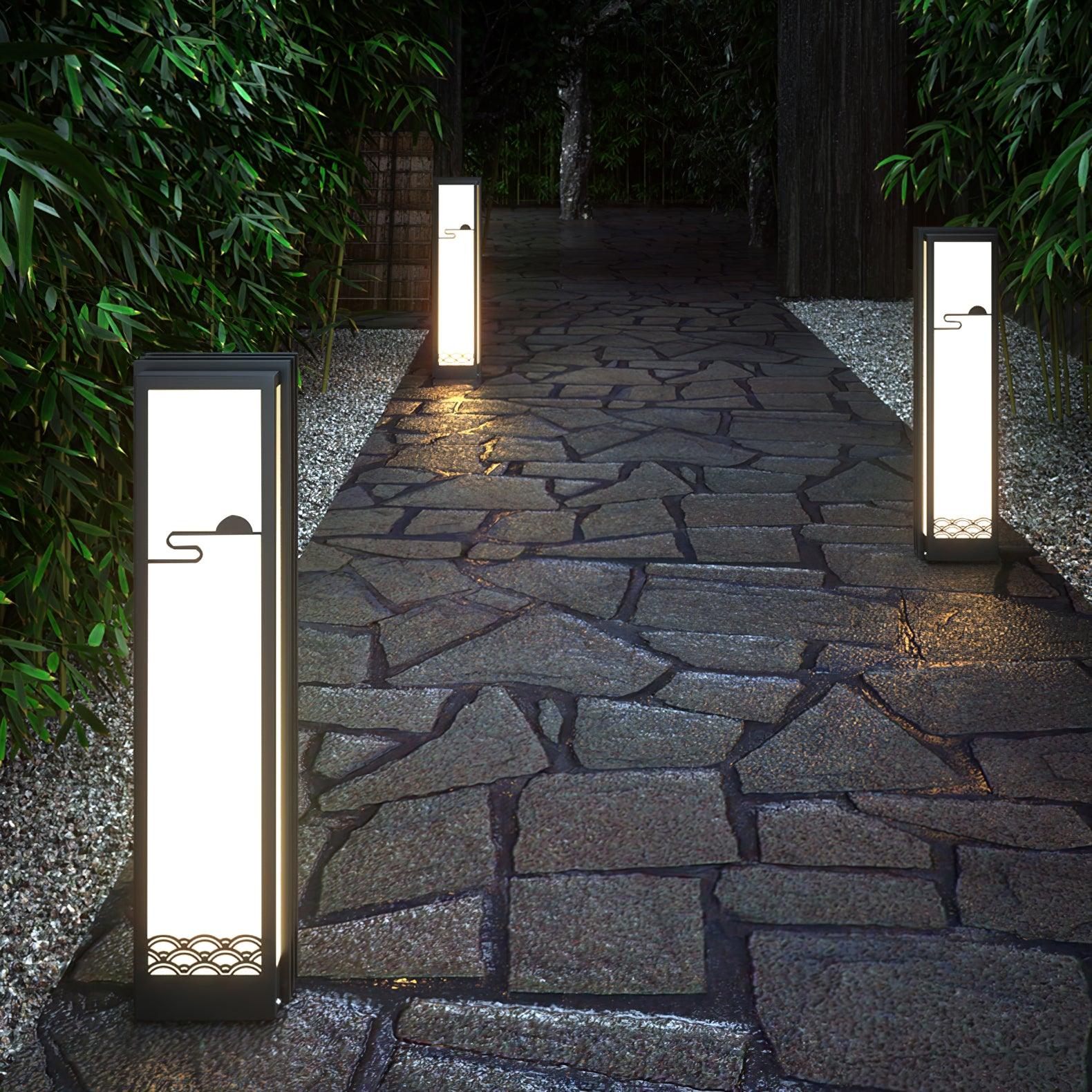 Sunrise Pattern Exterior Light, Outdoor Wall Light, detail 10