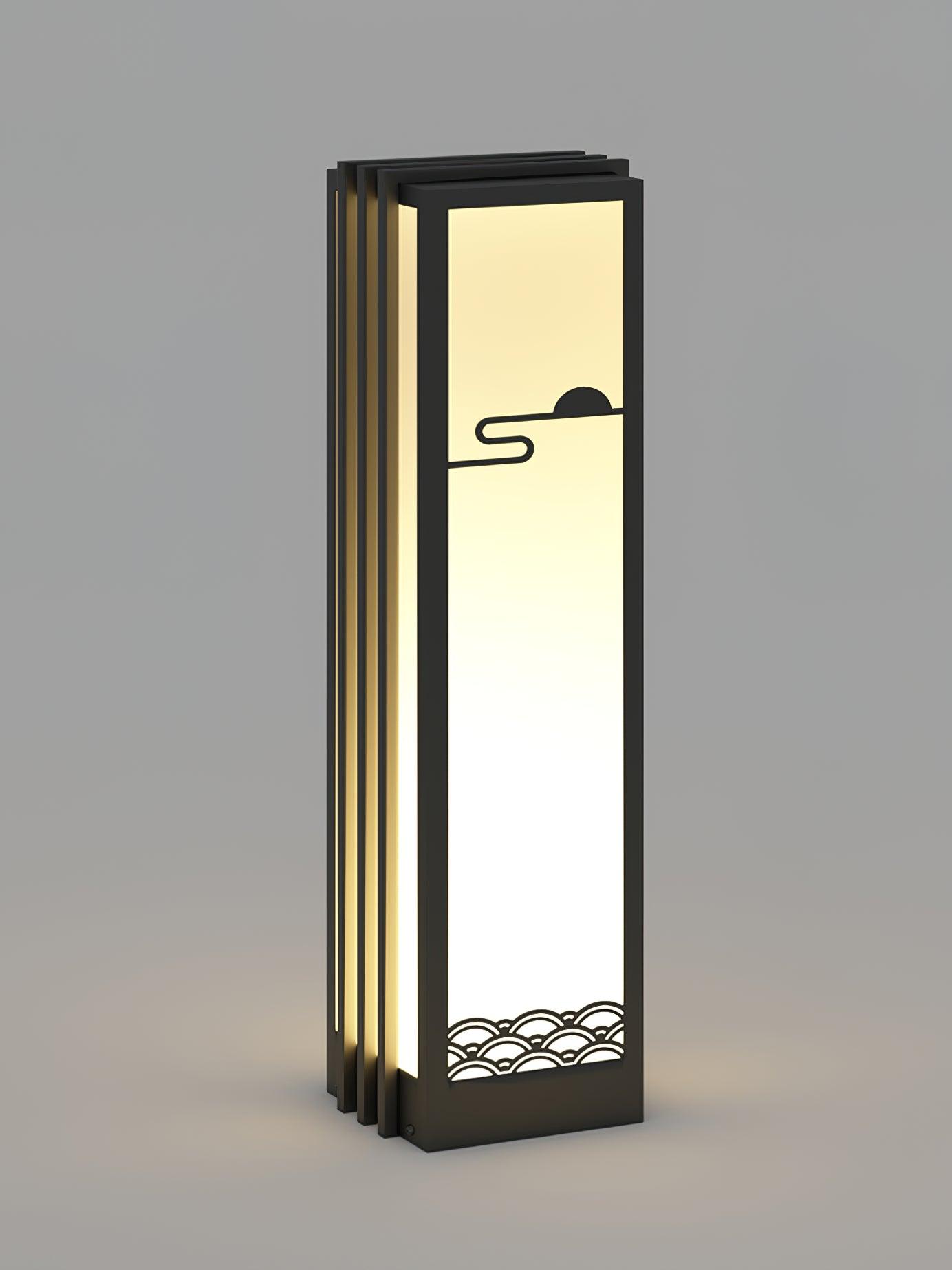 Sunrise Pattern Exterior Light, Outdoor Wall Light, detail 15