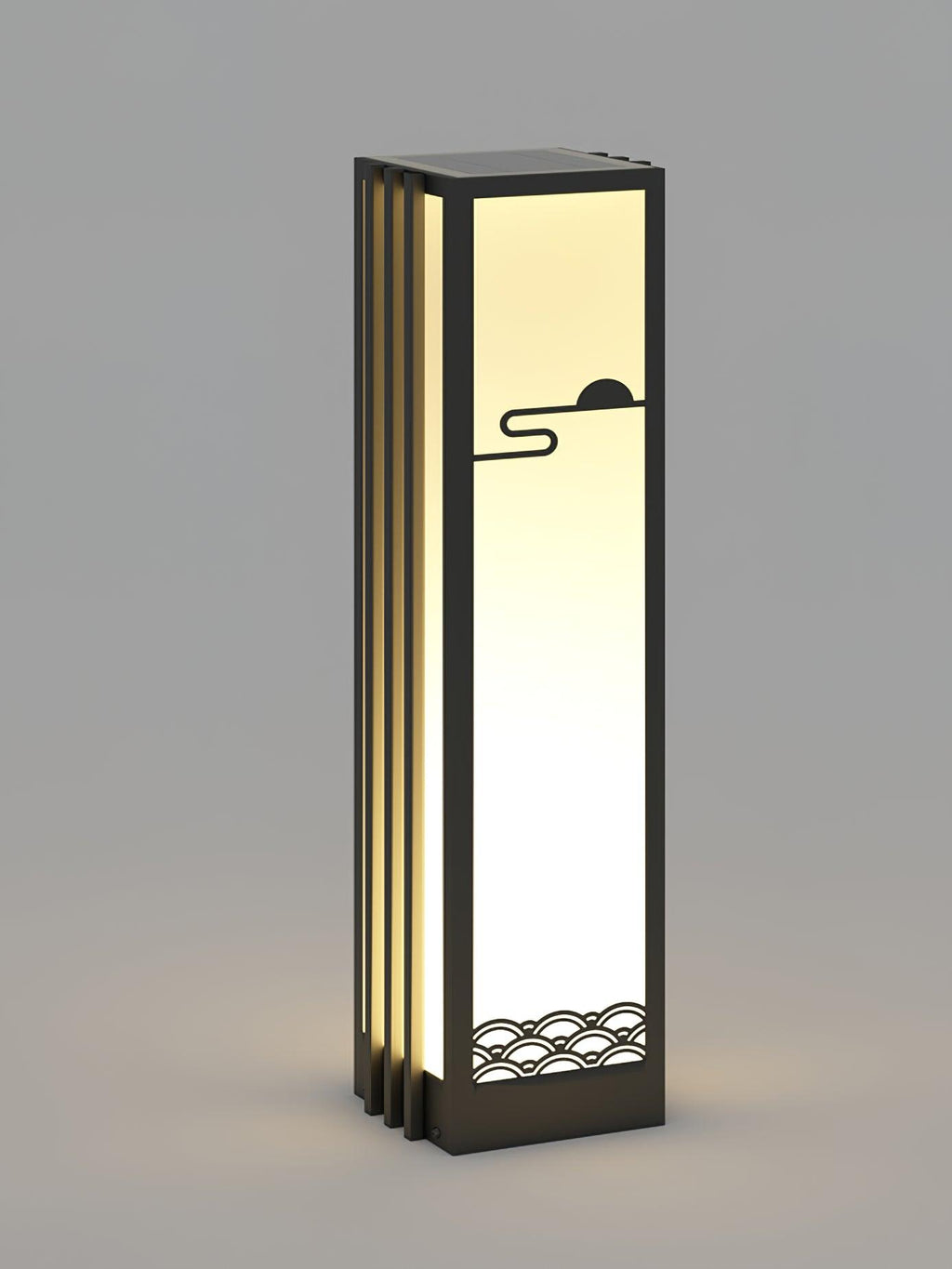 Sunrise Pattern Exterior Light, Outdoor Wall Light, detail 16