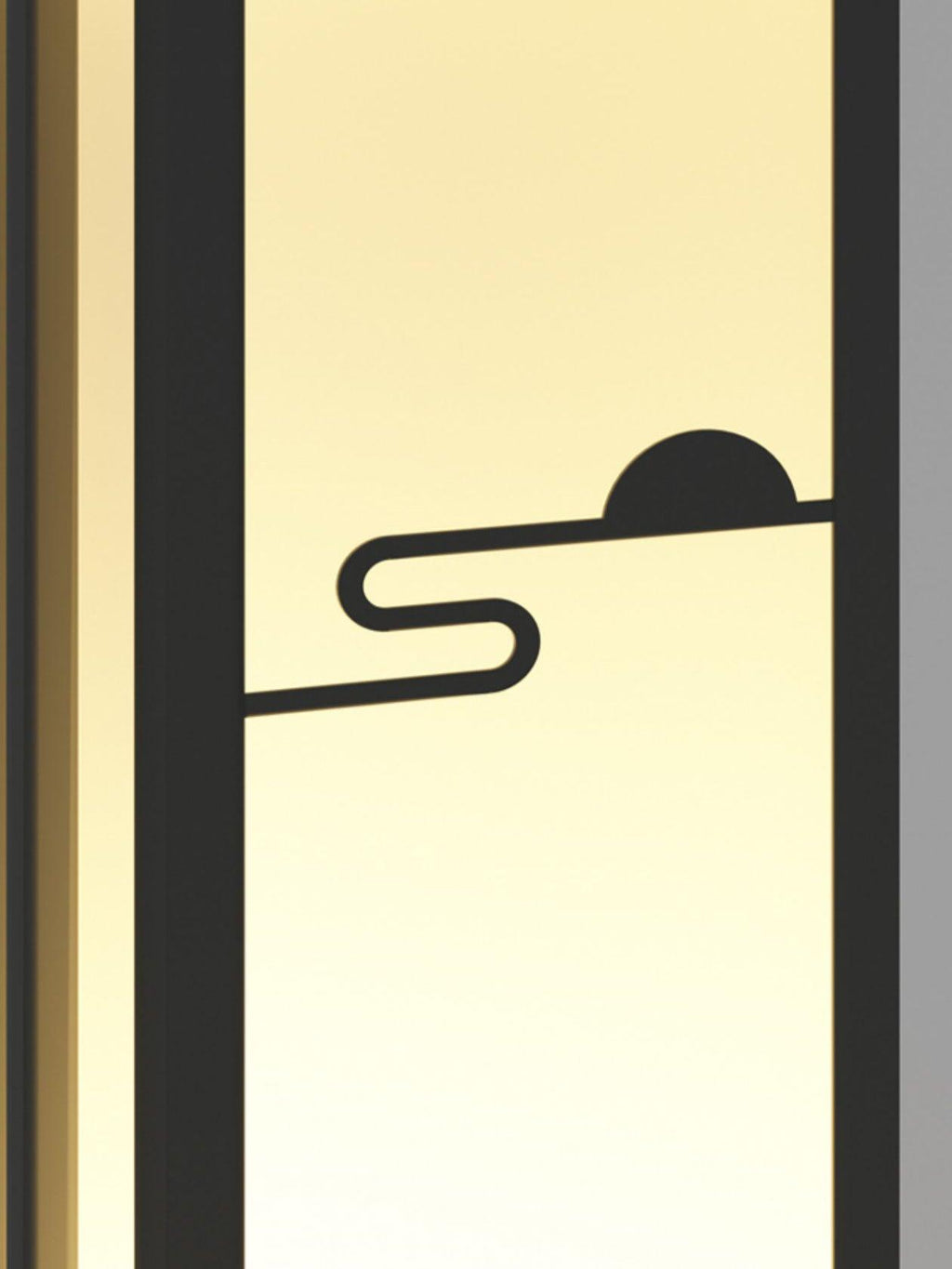 Sunrise Pattern Exterior Light, Outdoor Wall Light, detail 17