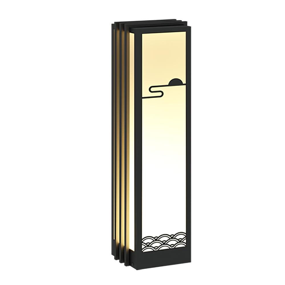 Sunrise Pattern Exterior Light, Outdoor Wall Light, detail 21