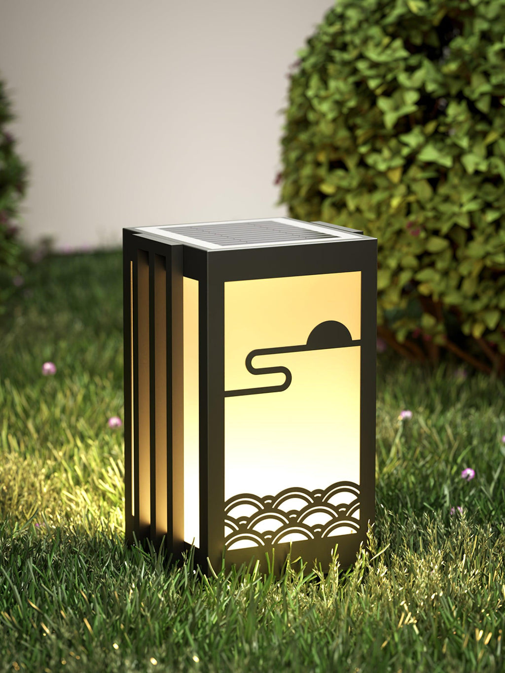 Sunrise Pattern Exterior Light, Outdoor Wall Light, detail 5