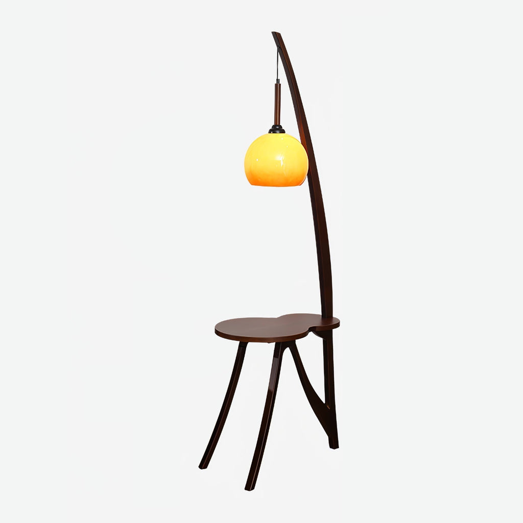 Arc Wood Suspended Floor Light, Floor Lamp, detail 17