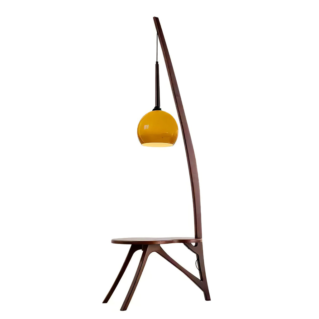 Arc Wood Suspended Floor Light, Floor Lamp, detail 18