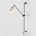 Support Frame Rocker Wall Light, Hardwired Wall Sconce, Metal, Dia 21cm x H 118cm