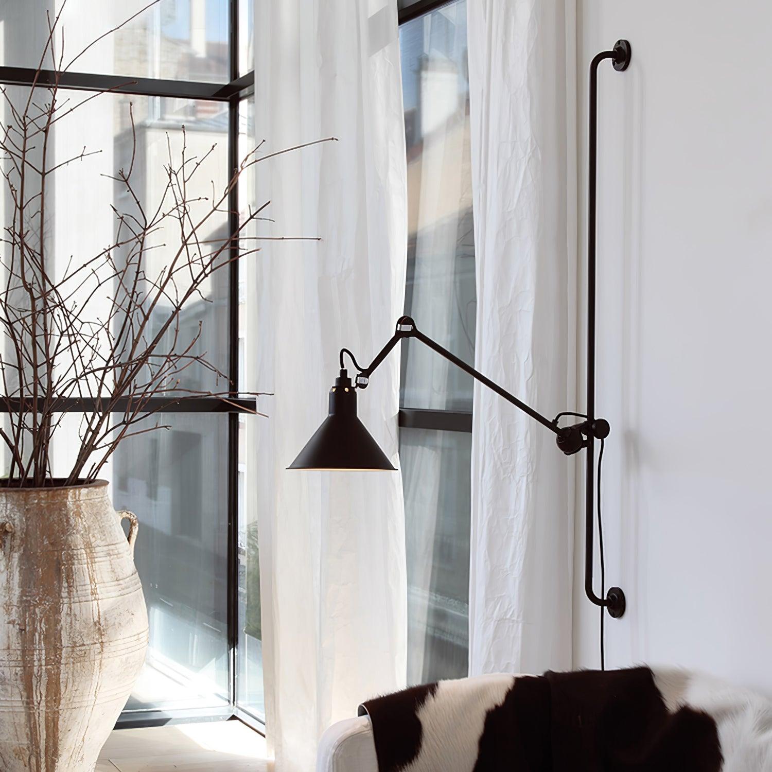 Support Frame Rocker Wall Light, Hardwired Wall Sconce, detail 17
