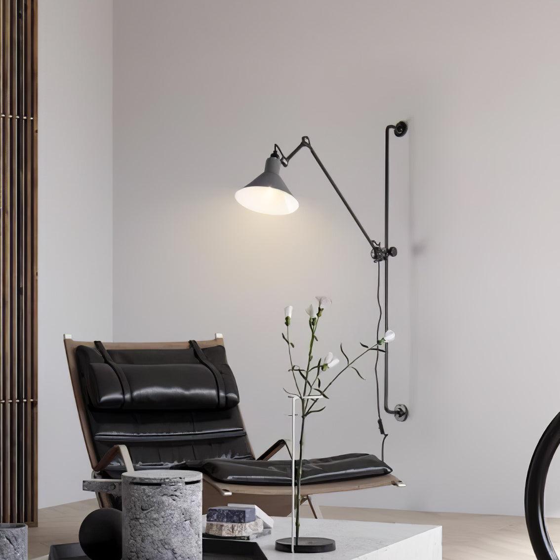 Support Frame Rocker Wall Light, Hardwired Wall Sconce, detail 4