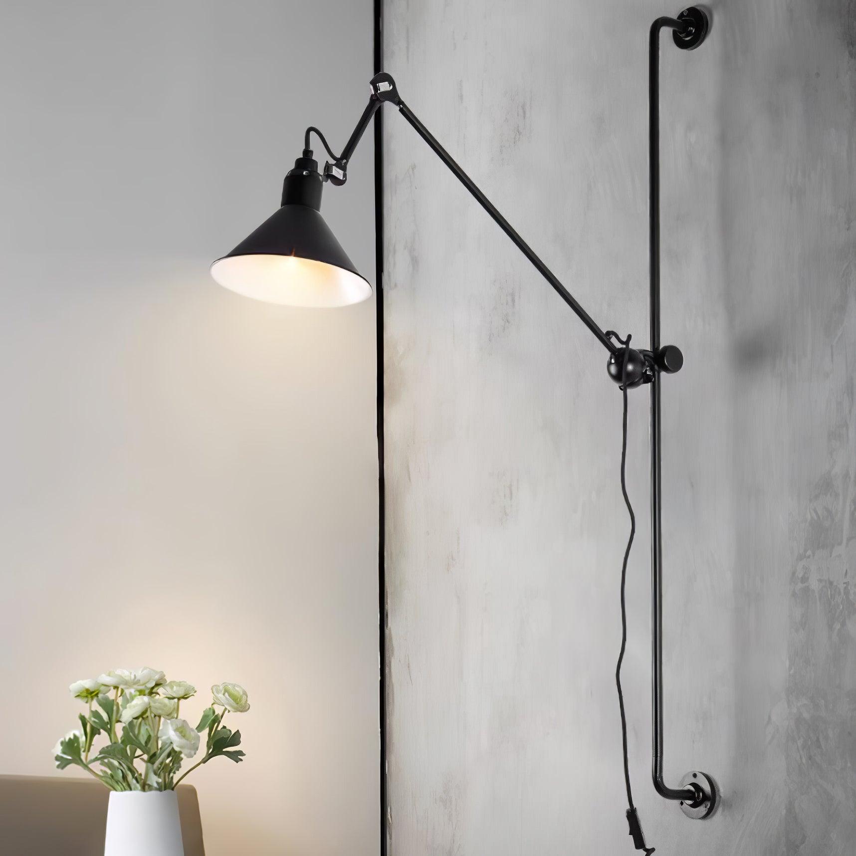 Support Frame Rocker Wall Light, Hardwired Wall Sconce, detail 9