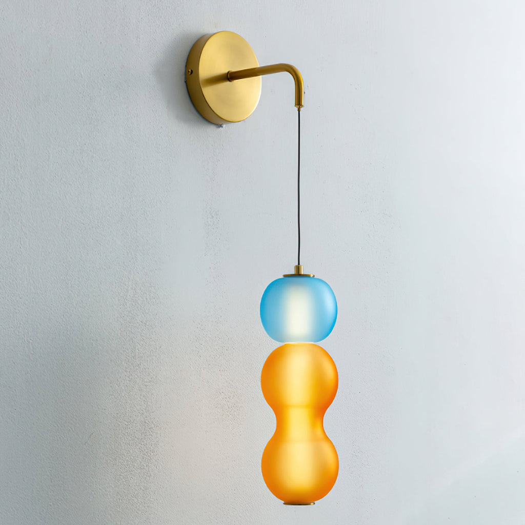 Surge Wall Light, Hardwired Wall Sconce, Iron, Model A: Dia 15cm x H 30cm