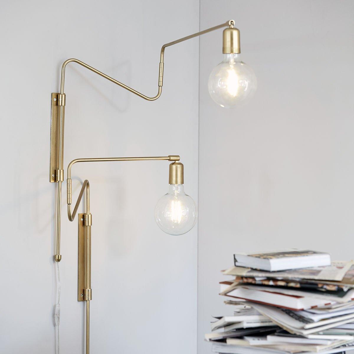 Swing Wall Light, Plug-In Wall Sconce, detail 4