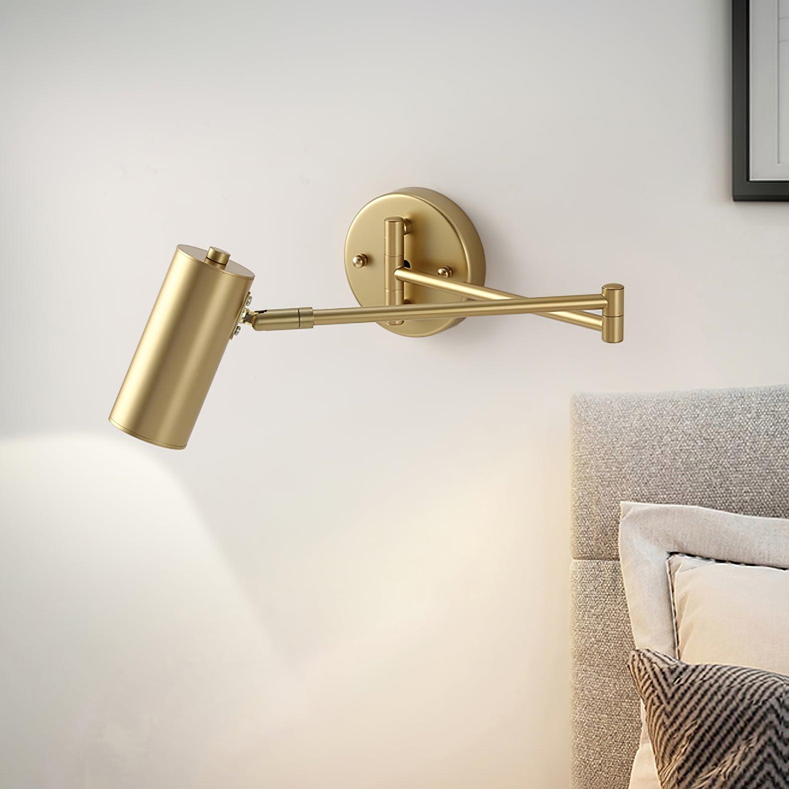 Pivot Arm Wall-mounted Lamp Wall Light, Hardwired Wall Sconce, detail 2
