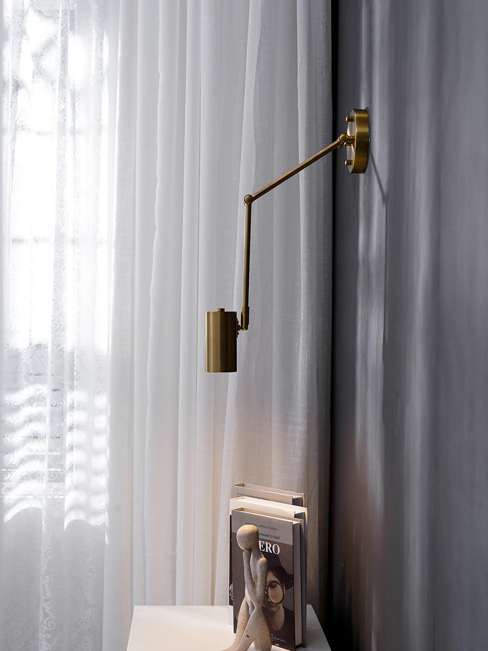 Pivot Arm Wall-mounted Lamp Wall Light, Hardwired Wall Sconce, detail 11