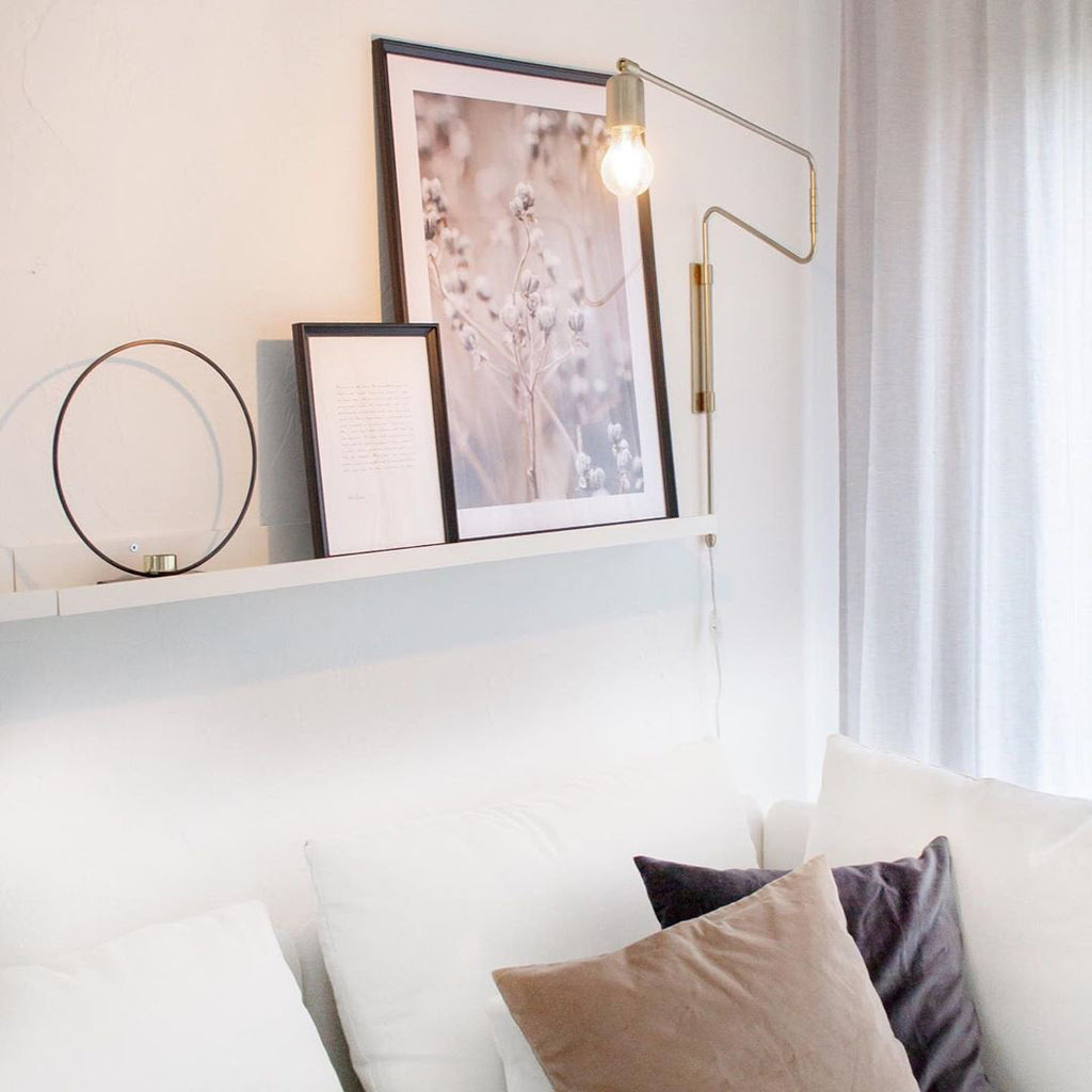 Swing Wall Light, Plug-In Wall Sconce, detail 6