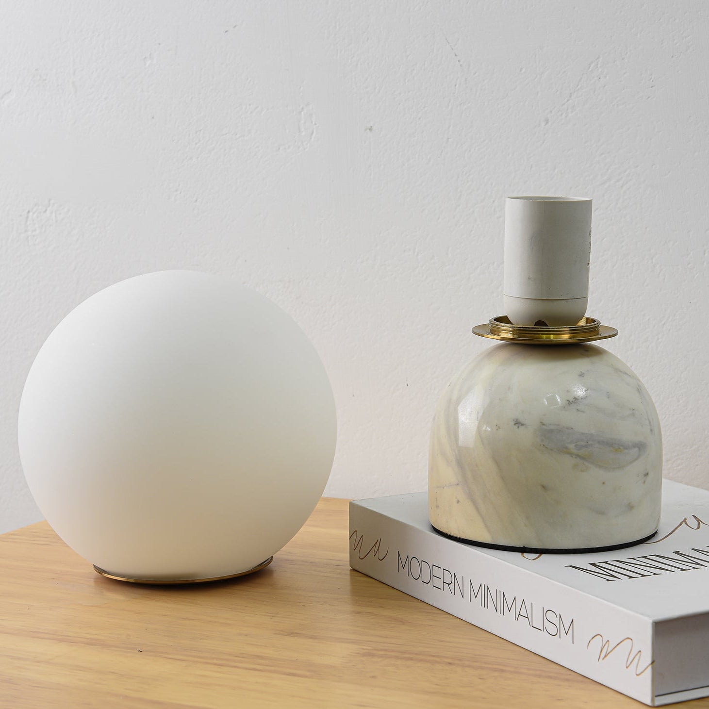 Sylas Marble Table Light, Bedside Table Lamp, detail 4