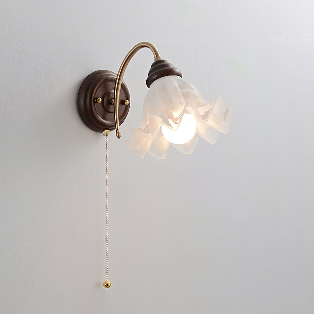 Sylphine Wall Light, Hardwired Wall Sconce, detail 5
