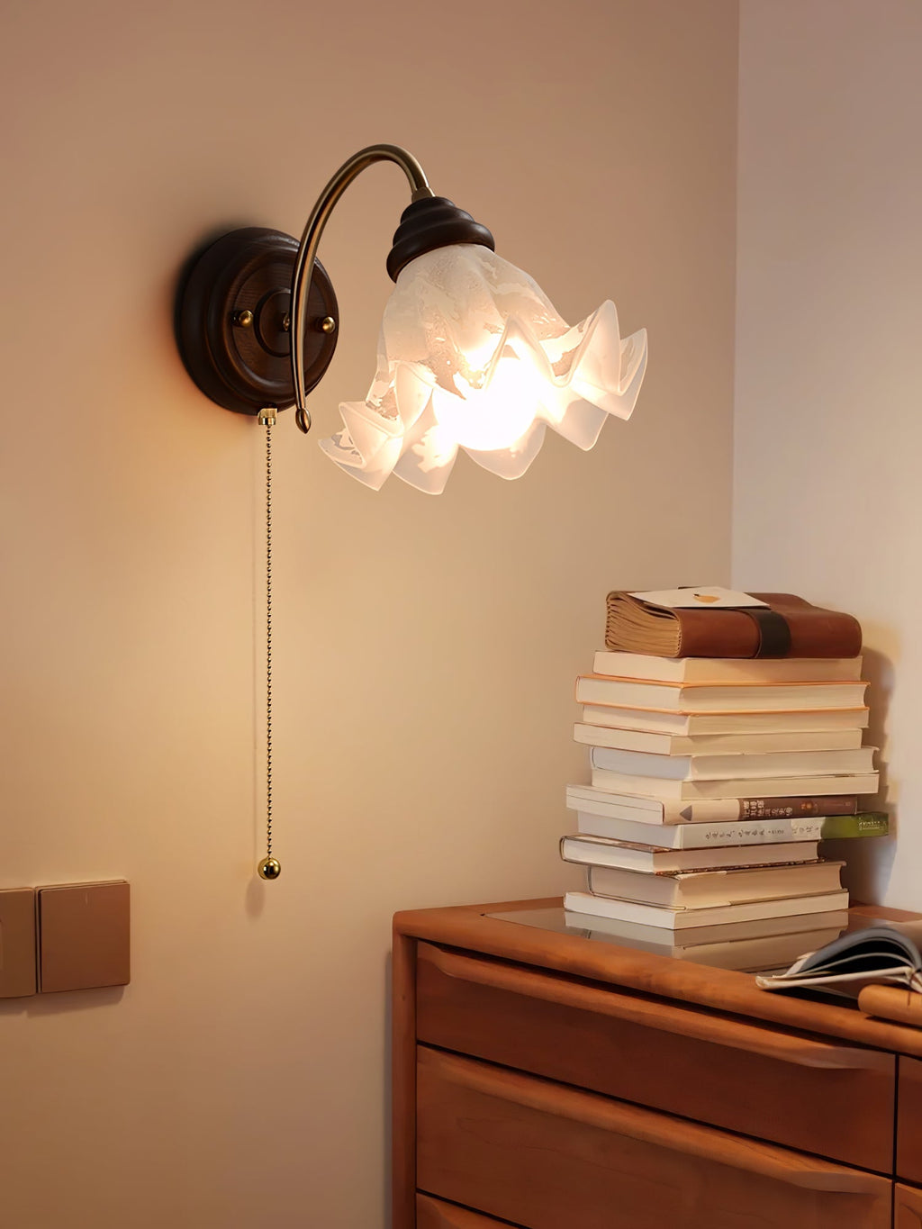 Sylphine Wall Light, Hardwired Wall Sconce, detail 6