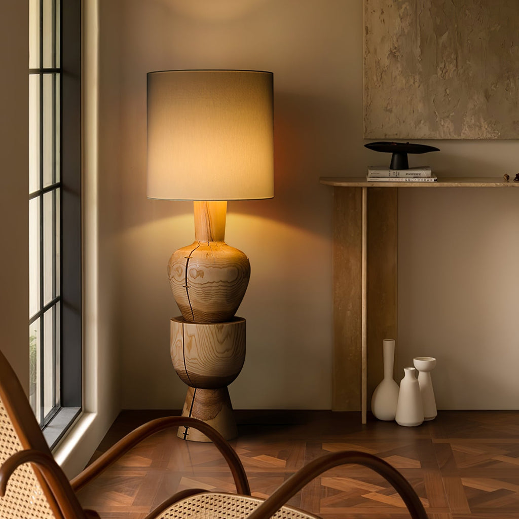 Sylvia Wood Floor Light, Floor Lamp, detail 2