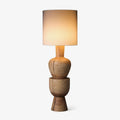Sylvia Wood Floor Light, Floor Lamp, Dia 46cm x H 132cm