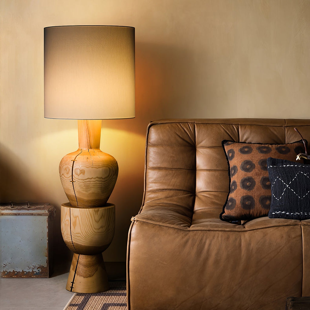 Sylvia Wood Floor Light, Floor Lamp, detail 7