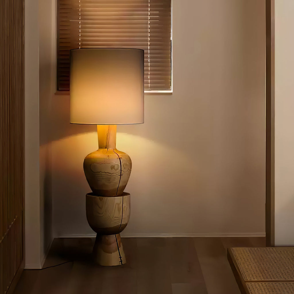 Sylvia Wood Floor Light, Floor Lamp, detail 3