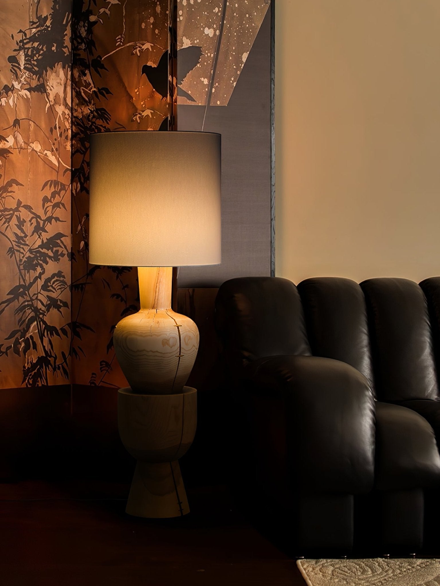 Sylvia Wood Floor Light, Floor Lamp, detail 5