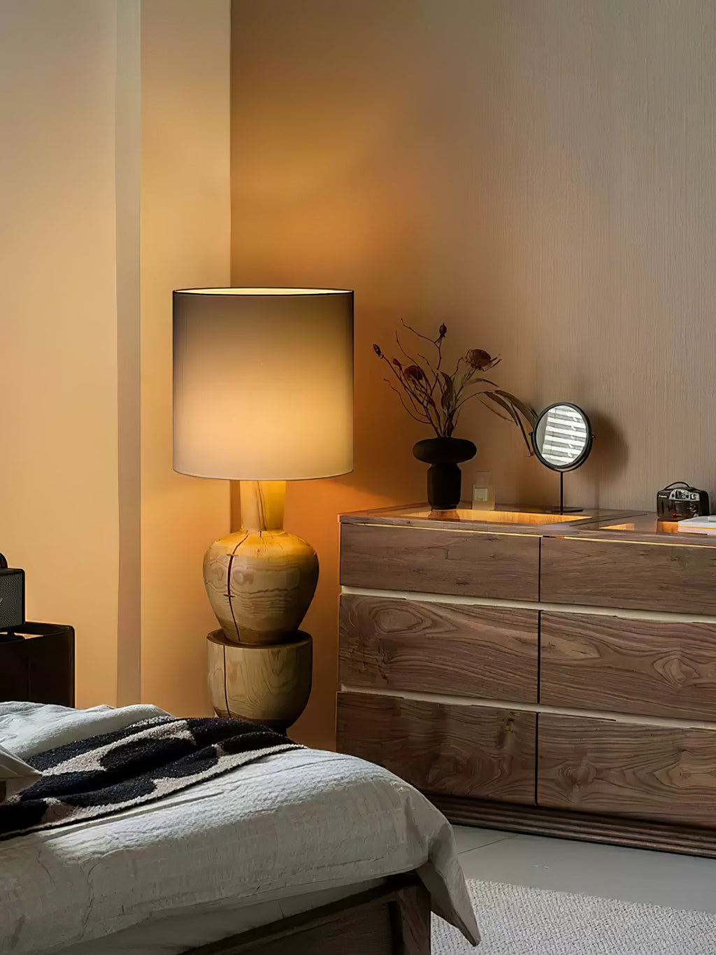 Sylvia Wood Floor Light, Floor Lamp, detail 8