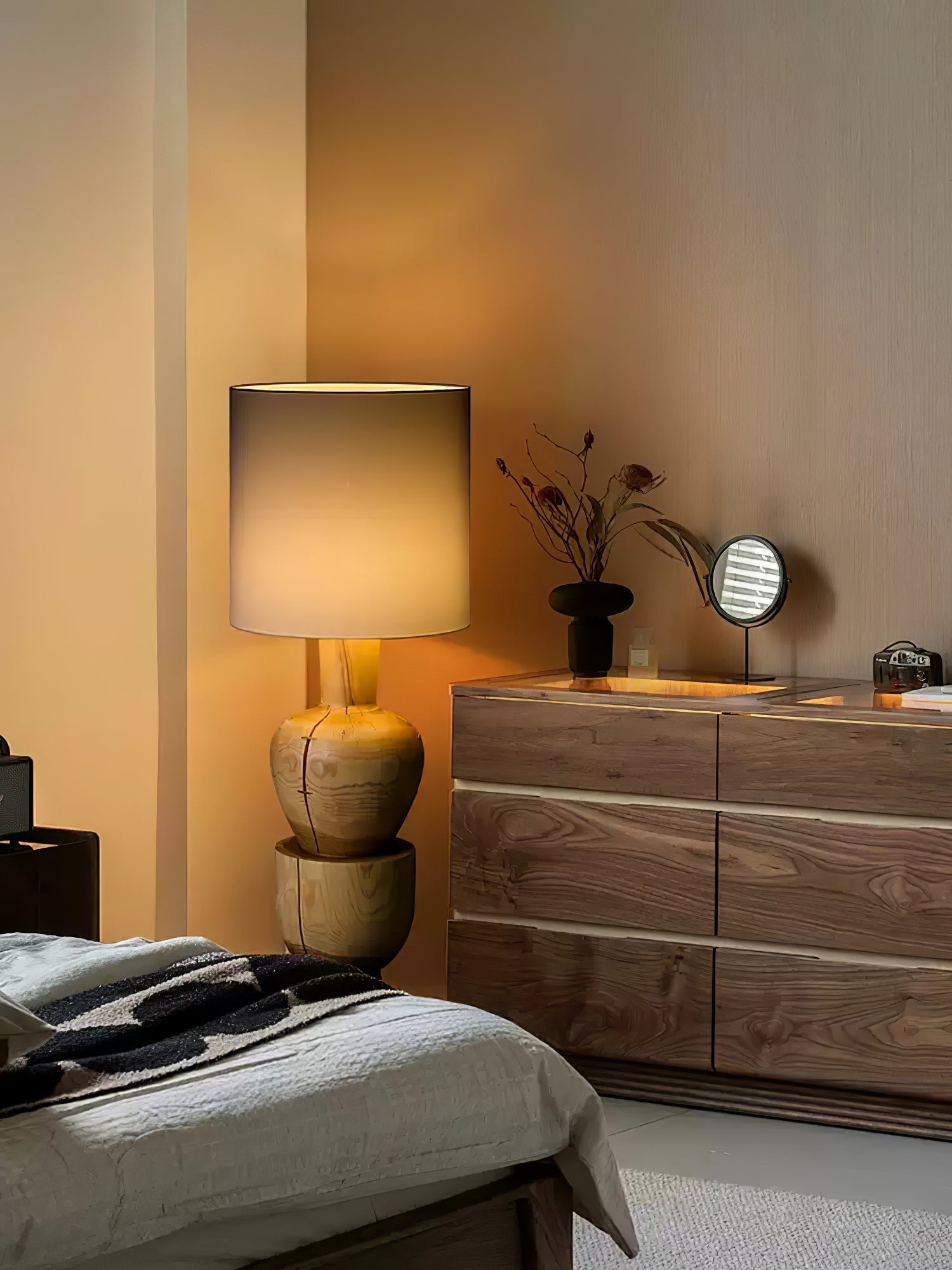 Sylvia Wood Floor Light, Floor Lamp, detail 8