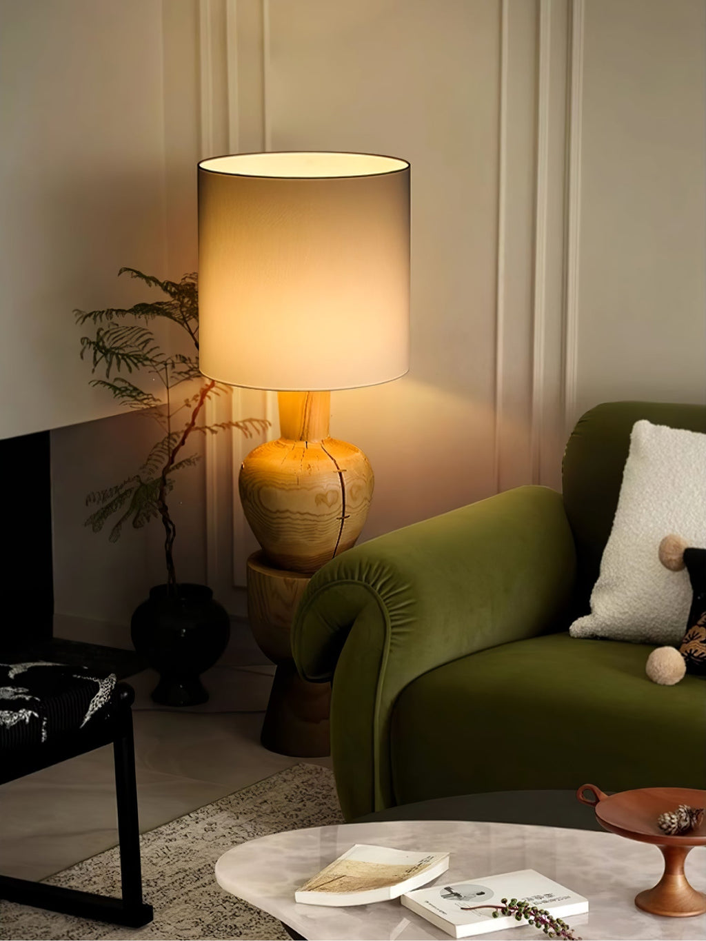 Sylvia Wood Floor Light, Floor Lamp, detail 14