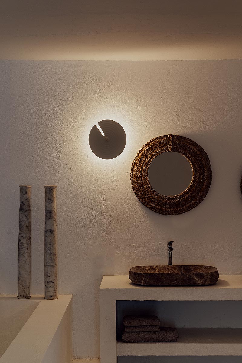 Symphony Wall Light, Hardwired Wall Sconce, detail 4