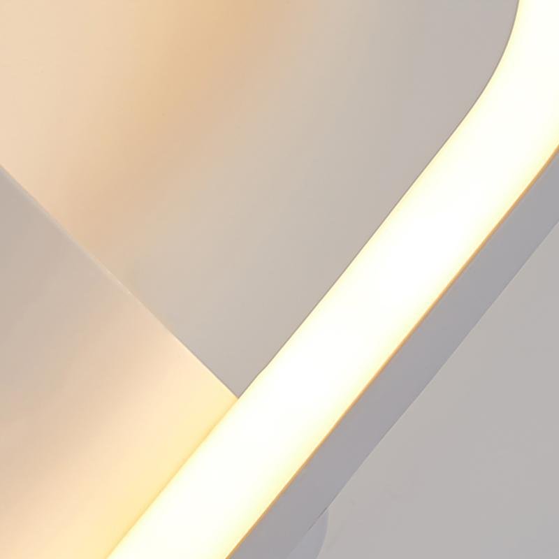 Square Soft Warm Contemporary Nordic Square Style LED Wall Light, Bathroom Wall Sconce, detail 4