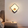 Square Soft Warm Contemporary Nordic Square Style LED Wall Light, Bathroom Wall Sconce, 10"