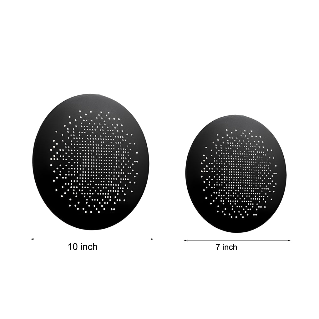 Circular Small Hollow Holes Waterproof LED Black Exterior Wall Fixtures, Outdoor Wall Light, detail 7