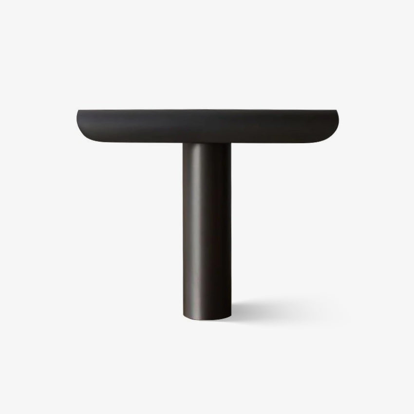 T-Table Light, Bedside Table Lamp, Iron, ∅ 11.8″ x H 15.7″