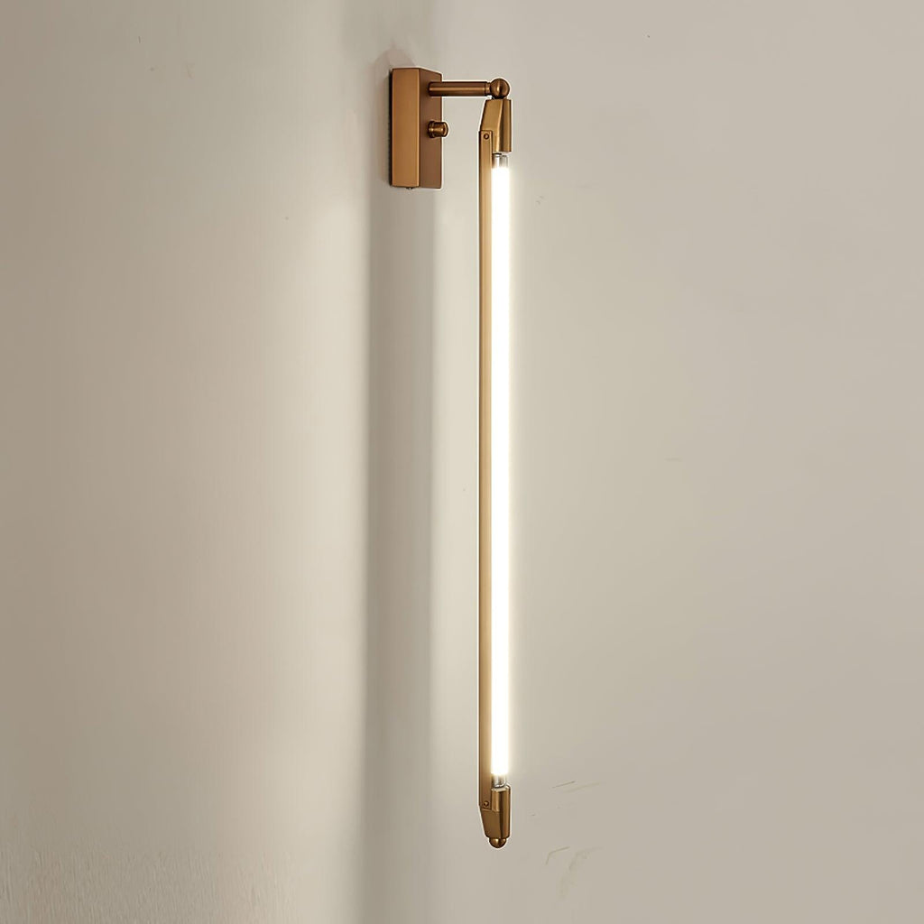 T Tube Wall Light, Hardwired Wall Sconce, detail 5