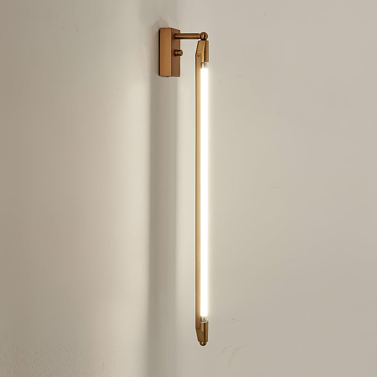 T Tube Wall Light, Hardwired Wall Sconce, detail 5