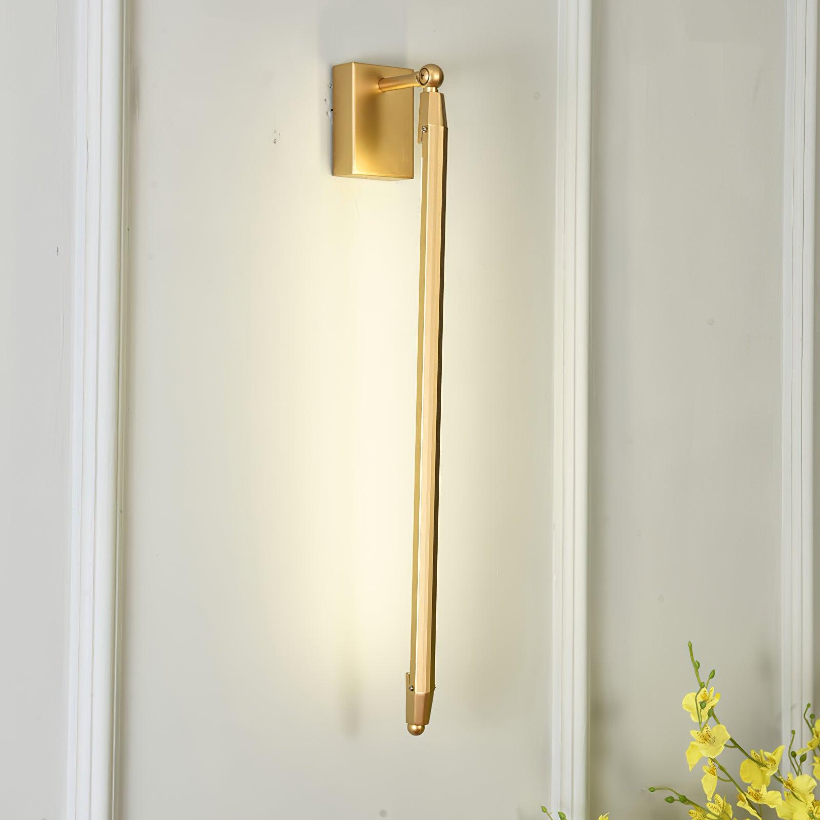 T Tube Wall Light, Hardwired Wall Sconce, detail 3